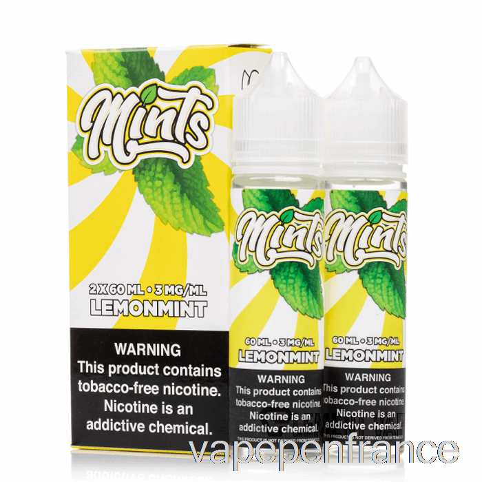 Menthe Citronnée - Menthes Vape Co - Stylo Vape 120 Ml 0 Mg